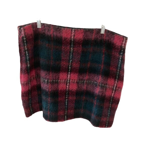 NWT LAUREN RALPH LAUREN WOMENS PLAID MOHAIR PENCIL MI PINK MULTI 18 - Picture 3 of 6